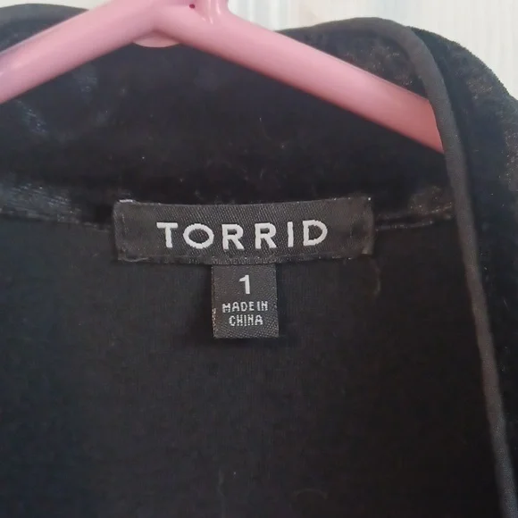 Torrid Military Bolero Jecket Sz 1 - Picture 2 of 4